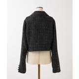 【one after another】サイドベルトツイードショートジャケット | NICE CLAUP / OLIVE des OLIVE　OUTLET | 詳細画像33 