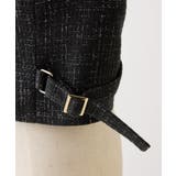 【one after another】サイドベルトツイードショートジャケット | NICE CLAUP / OLIVE des OLIVE　OUTLET | 詳細画像34 