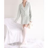 【one after another】サイドベルトツイードショートジャケット | NICE CLAUP / OLIVE des OLIVE　OUTLET | 詳細画像19 