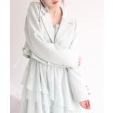 【one after another】サイドベルトツイードショートジャケット | NICE CLAUP / OLIVE des OLIVE　OUTLET | 詳細画像17 