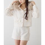 【one after another】【セットアップ可能】フェイクファーフード付… | NICE CLAUP / OLIVE des OLIVE OUTLET | 詳細画像3