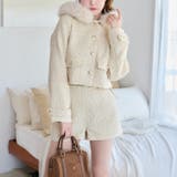 【one after another】【セットアップ可能】フェイクファーフード付… | NICE CLAUP / OLIVE des OLIVE OUTLET | 詳細画像11