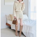 【one after another】【セットアップ可能】フェイクファーフード付… | NICE CLAUP / OLIVE des OLIVE OUTLET | 詳細画像14