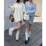 【one after another】ケーブルミニワンピース | NICE CLAUP / OLIVE des OLIVE　OUTLET | 詳細画像45 