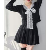 【one after another】レースボウタイニットセットアップ | NICE CLAUP / OLIVE des OLIVE　OUTLET | 詳細画像26 