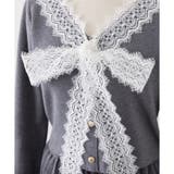 【one after another】レースボウタイニットセットアップ | NICE CLAUP / OLIVE des OLIVE　OUTLET | 詳細画像20 