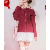 【one after another】ハートボタン切替ミニワンピース | NICE CLAUP / OLIVE des OLIVE OUTLET | 詳細画像29