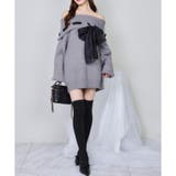 【one after another】リボン付きオフショルニットワンピ | NICE CLAUP / OLIVE des OLIVE　OUTLET | 詳細画像19 