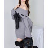 【one after another】リボン付きオフショルニットワンピ | NICE CLAUP / OLIVE des OLIVE　OUTLET | 詳細画像20 