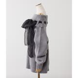 【one after another】リボン付きオフショルニットワンピ | NICE CLAUP / OLIVE des OLIVE　OUTLET | 詳細画像23 