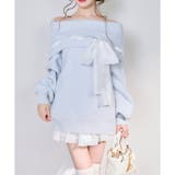 【one after another】リボン付きオフショルニットワンピ | NICE CLAUP / OLIVE des OLIVE　OUTLET | 詳細画像14 