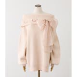 【one after another】リボン付きオフショルニットワンピ | NICE CLAUP / OLIVE des OLIVE　OUTLET | 詳細画像7 