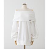 【one after another】オフショルパーカーワンピ | NICE CLAUP / OLIVE des OLIVE　OUTLET | 詳細画像2 