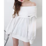 【one after another】オフショルパーカーワンピ | NICE CLAUP / OLIVE des OLIVE　OUTLET | 詳細画像3 