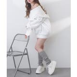 【one after another】オフショルパーカーワンピ | NICE CLAUP / OLIVE des OLIVE　OUTLET | 詳細画像10 