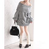 【one after another】オフショルパーカーワンピ | NICE CLAUP / OLIVE des OLIVE　OUTLET | 詳細画像22 