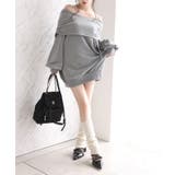 【one after another】オフショルパーカーワンピ | NICE CLAUP / OLIVE des OLIVE　OUTLET | 詳細画像23 