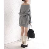 【one after another】オフショルパーカーワンピ | NICE CLAUP / OLIVE des OLIVE　OUTLET | 詳細画像24 