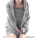 【one after another】オフショルパーカーワンピ | NICE CLAUP / OLIVE des OLIVE　OUTLET | 詳細画像30 