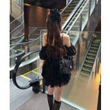 【one after another】ブラックコレミニワンピ | NICE CLAUP / OLIVE des OLIVE　OUTLET | 詳細画像39 