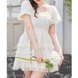 【one after another】チュールミニワンピ | NICE CLAUP / OLIVE des OLIVE　OUTLET | 詳細画像4 