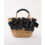 ブラック | 【one after another】リボン付きペーパーバッグ | NICE CLAUP / OLIVE des OLIVE OUTLET
