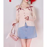 【one after another】リボン付きキルティングハートバッグ | NICE CLAUP / OLIVE des OLIVE OUTLET | 詳細画像11