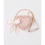 ピンク | 【one after another】リボン付きキルティングハートバッグ | NICE CLAUP / OLIVE des OLIVE OUTLET