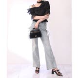 【one after another】チュールフリルリボンバニティバッグ | NICE CLAUP / OLIVE des OLIVE　OUTLET | 詳細画像32 