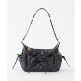 ブラック | 【one after another】キルティングボーホーバッグ | NICE CLAUP / OLIVE des OLIVE　OUTLET