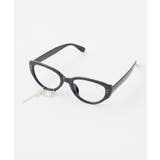 【one after another】チャーム付き伊達メガネ/レンズなし | NICE CLAUP / OLIVE des OLIVE　OUTLET | 詳細画像1 