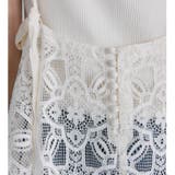 【PUAL CE CIN】リバー調レースビスチェ | NICE CLAUP / OLIVE des OLIVE　OUTLET | 詳細画像2 