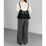 【PUAL CE CIN】リバー調レースビスチェ | NICE CLAUP / OLIVE des OLIVE　OUTLET | 詳細画像16 