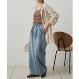 【PUAL CE CIN】クロシェットニットカーディガン | NICE CLAUP / OLIVE des OLIVE　OUTLET | 詳細画像2 