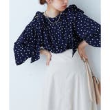ビッグリボンボリュームタックブラウス | NICE CLAUP OUTLET | 詳細画像16