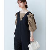 ビッグリボンボリュームタックブラウス | NICE CLAUP OUTLET | 詳細画像10