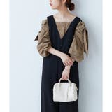 ビッグリボンボリュームタックブラウス | NICE CLAUP OUTLET | 詳細画像11