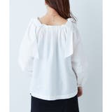 ビッグリボンボリュームタックブラウス | NICE CLAUP OUTLET | 詳細画像23