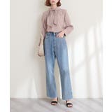 【natural couture】袖口パールノット結びボータイブラウス | NICE CLAUP / OLIVE des OLIVE　OUTLET | 詳細画像13 