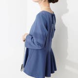 【natural couture】mamamoペプラムヘムブラウス | RMAF NICE CLAUP / OLIVE des OLIVE | 詳細画像12