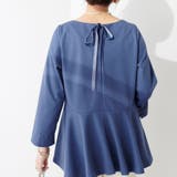 【natural couture】mamamoペプラムヘムブラウス | RMAF NICE CLAUP / OLIVE des OLIVE | 詳細画像13