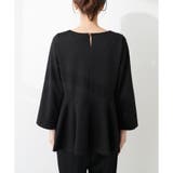 【natural couture】mamamoペプラムヘムブラウス | RMAF NICE CLAUP / OLIVE des OLIVE | 詳細画像36