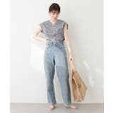 【natural couture】【WEB限定】ゆるスカラップレトロブラウス | NICE CLAUP / OLIVE des OLIVE　OUTLET | 詳細画像3 