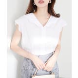 【natural couture】【WEB限定】ゆるスカラップレトロブラウス | NICE CLAUP / OLIVE des OLIVE　OUTLET | 詳細画像11 