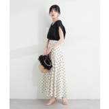 【natural couture】【WEB限定】ゆるスカラップレトロブラウス | NICE CLAUP / OLIVE des OLIVE　OUTLET | 詳細画像12 