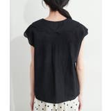 【natural couture】【WEB限定】ゆるスカラップレトロブラウス | NICE CLAUP / OLIVE des OLIVE　OUTLET | 詳細画像18 