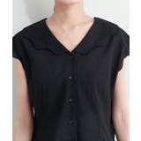 【natural couture】【WEB限定】ゆるスカラップレトロブラウス | NICE CLAUP / OLIVE des OLIVE　OUTLET | 詳細画像19 