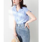 【natural couture】【WEB限定】ゆるスカラップレトロブラウス | NICE CLAUP / OLIVE des OLIVE　OUTLET | 詳細画像24 