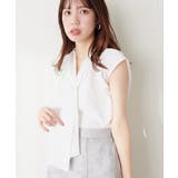 【natural couture】マルチウェイボウタイブラウス | NICE CLAUP / OLIVE des OLIVE　OUTLET | 詳細画像18 