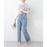 【natural couture】フレアプリーツ袖ニット | RMAF NICE CLAUP / OLIVE des OLIVE | 詳細画像9